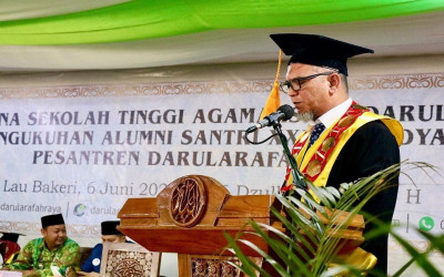 Wisuda Sarjana STAI Darularafah XXVIII  dan Pengukuhan Santri XXXI & Dyah XXIV Tahun 2022