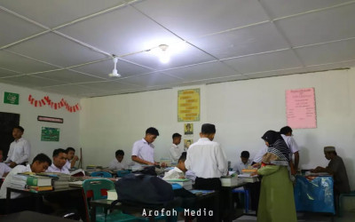 Pemeriksaan Kelengkapan Buku Santri Kelas 6 Tahun 2021